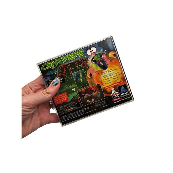 Centipede PC, CD-ROM 1998 Windows 95/98 Atari Hasbro Interactive Arcade - Picture 2 of 3